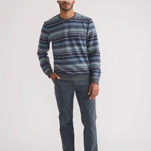 Marine Layer Men’s Cloud 9 Fleece Out Crewneck Size Large